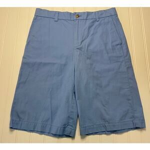 Vineyard Vines Blue Khaki Chino Shorts 11" Inseam - Size Boy's 16